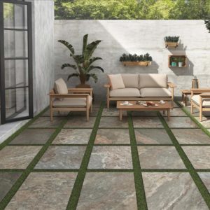 Dark Stone Paving Slabs | Outdoor Tiles