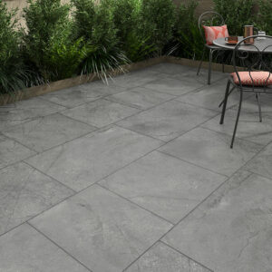 Grey Marble Outdoor Tiles | Rolston Grey